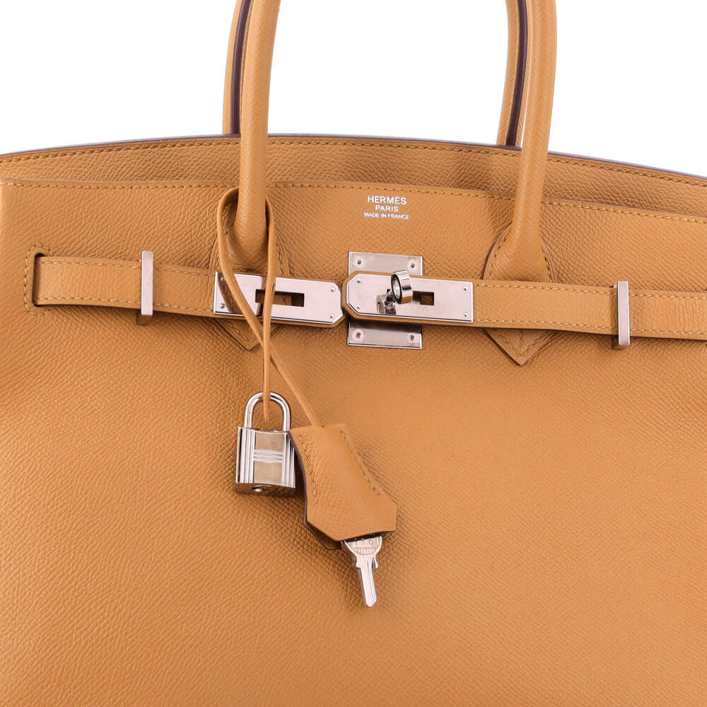 Hermes Birkin 30 Brown Epsom with Palladium Hardware - Picture 6 of 8
